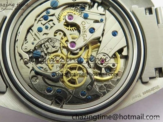 0211 Speedmaster SS Snoopy Apollo OMF Best Edition White Dial on SS Bracelet Venus EasyCare 7877